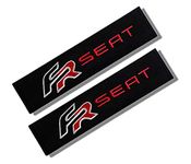 Racing Style Seat Belt Pads. Pair Supplied. Tarraco Mii Arona Ateca Ibiza Toledo Leon Alhambra Arosa Marbella Inca Altea Exeo