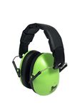 Baby Banz Earmuffs Kids Hearing Protection - Ages 2+ Years - The Best Earmuffs for Kids - Industry Leading Noise Reduction Rating - Soft & Comfortable - Kids Ear Protection, Lime