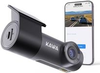 KAWA Dash Cam 2K, Mini Front Dash Camera for Cars, Smart Voice Control, 1296P QHD, Built in WiFi, 24H Parking Mode, Loop Recording, G-Sensor, Night Vision, iOS/Android Mobile App, Support 256GB Max