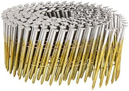 Metabo HPT Siding Nails, 2-1/4" x .090, Stainless Steel, Wire Coil, RG, 304, 900 Count (13352HPT)