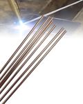 15% Silver Brazing Rods 1/16" X 14", Brazing Rods for Copper Hvac, Copper Solder for Copper Crafts, Refrigerator, Copper Pipes