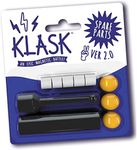 KLASK: The Magnetic Award-Winning Party Game of Skill - for Kids and Adults of All Ages That’s Half Foosball, Half Air Hockey (Spare Parts)