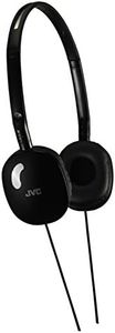 JVC HA-S160-B-E Flats Lightweight Headphones - Black