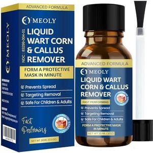 MEOLY Fast-Acting Wart Remover Freeze Off : Salicylic Acid Wart Remover for Men Women - Wart Removal for Plantar Wart, Genital Wart, H Warts, Common Wart, Flat Wart, Corn, Callus 30 ML