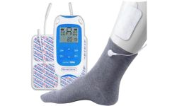 TensCare Perfect TENS - Clinically Proven TENS Device for Pain Relief of The Back, Hip, Leg, Arm Aswell as Arthritis and Sciatica | Includes Sock for Arthritis in The Foot - Large Size