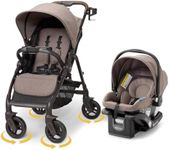 Graco Merge Travel System - Swivel Wheel Baby Stroller Car Seat Combo, Travel System Stroller with 360-Degree Rotating Wheels