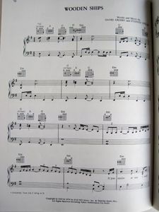 Crosby, Stills, Nash & Young: Piano/Vocal/Chords