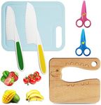 6 Pieces Wooden Kids Kitchen Knife,