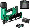 Metabo HPT 18V MultiVolt Cordless 21° Framing Nailer Kit, 3-1/2" Plastic Strip Framing Cordless Nailer, Power Tool with 4.0Ah Lithium Ion Battery, Drives 2" to 3-1/2" Nails, NR1890DRA