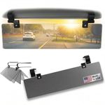 Glare Guard Polarized Car Visor Extender, Automatic Anti-Glare Sun Visor Extender for Car Protects from Glare & UV Rays, Snow Blindness, Universal 14 x 3.25 Blocker Fits Cars, Trucks & SUVs