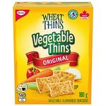 Wheat Thins Vegetable Thins Crackers, 180 g