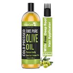 WishCare® 100% Pure Premium Cold Pressed Olive Oil for Hair & Skin - 100ml