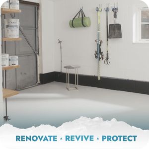 Polar Floor & Garage Paint 5L – Light Grey, Hard-Wearing Slip Resistant Concrete Finish