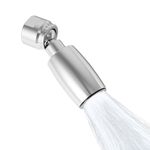 High Sierra's All Metal 1.5 GPM High Efficiency Low Flow Showerhead. Available in: Chrome, Brushed Nickel, Oil Rubbed Bronze, or Polished Brass
