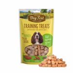 Barkbutler x Dogfest Dog Training Treats, Turkey & Flax Seeds, Superfood Dog Treats for Adult Dog, Bite-Sized Dog Treat for Puppies, 100% Natural Dog Treats, Aids Digestion & Boosts Immunity