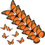 AQUEENLY Monarch Butterfly Decorati