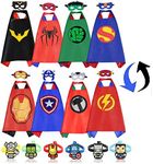 Kids Costumes 4PCS Reversible Super