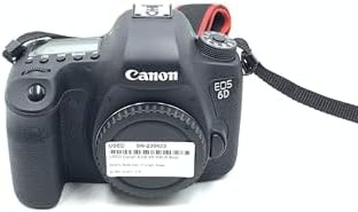 Canon EOS 6D 20.1 MP CMOS Digital SLR Camera with 3.0-Inch LCD (Body Only)
