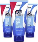 Vo5 Mega Hold 24 hour control Styling Gel for controlled, natural hairstyles 200 ml, Pack of 3