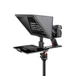AIWaft ALWT12XS 12.9" All-Metal Teleprompter with Bluetooth Remote & App Control | Compatible with iOS/Android App On iPad, Smartphone & DSLR | Foldable with Carry Case for Video Shooting