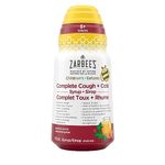 Zarbee's Children's Complete Cough + Cold Syrup, Zinc, Honey, Tumeric, Marshmallow Root, B Vitamins, English Ivy Leaf, 118 mL