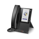 Poly CCX 505 Teams Edition Phone with Handset (Polycom) - Wi-Fi Enabled - Acoustic Fence & NoiseBlockAI Technologies - 5" LCD Display - Integrated BT & USB Headset Ports-Works w/Teams (Certified)&More