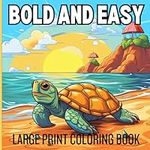 Bold and Easy Large Print Coloring 