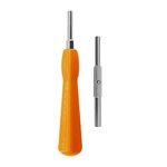 Gamebit Screwdriver, Rojuna 4.5mm 3.8mm Double-End Bit Security Gamebit Screwdriver Kit for Opening NES SNES N64 Gamecube,etc