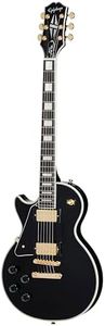 Epiphone Inspired by Gibson Les Paul Custom Lefty, Ebony with Bag