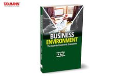 Taxmann's Business Environment – Integrates theoretical concepts with practical examples across thirteen chapters to enhance understanding and application for B-school students