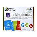 Learning Resources LSP1212-UK Tacklingtables Student Game Success Home Or in The Classroom, Set Contains Times Tables Chart 78 Graded Cards and Guide, Multicoloured, 19.7 x 15 x 2 Centimeters