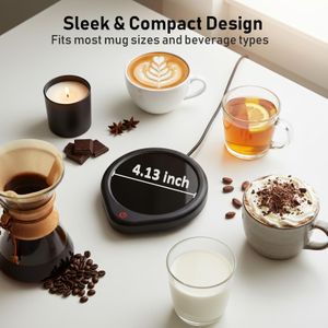 Coffee Mug Warmer with Auto Shut Off – Desktop Beverage Heater