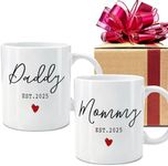 New Daddy & Mommy Est 2025 Coffee M