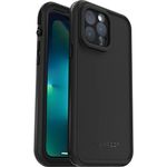 LifeProof Fre Case for iPhone 13 Pro Max, Waterproof (IP68), Shockproof, Dirtproof, Drop Proof to 2 Meters, Sleek and Slim Protective Case with Built in Screen Protector, Black