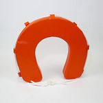 MiDMarine Horseshoe Lifebuoy Man overboard/Yacht Boat Safety, Orange