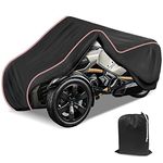 XYZCTEM Premium Ryker Cover Waterproof Upgraded UV Resistant Indoor Outdoor Protection Full Cover, Compatible with Can-Am Ryker 600 900 Sport with Reflective Strip & Storage Bag