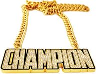 Champion Chains Medal Necklace - MVP Chain Award -Fantasy Football Belt Trophy-Champ Award Winner Prize Trophy Award Necklace Team Football Soccer Baseball Basketball Softball (Champion Chain)