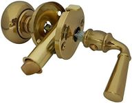 QCAA Solid Brass Storm Door Latch, 