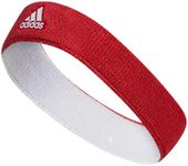 adidas Interval Reversible Headband, University Red/White/White/University Red, One Size Fits All