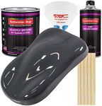 Restoration Shop - Machinery Gray Acrylic Urethane Auto Paint - Complete Gallon Paint Kit - Professional Single Stage High Gloss Automotive, Car, Truck Coating, 4:1 Mix Ratio, 2.8 VOC