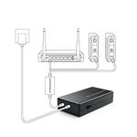 RESONATE RouterUPS Gen2 & MVC Splitter (Multi Voltage Cable) - Power Backup, Mini UPS for 3 Devices - Combo Offer.