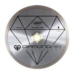 QEP 6-7001Q 7" Continuous Rim Diamond Blade For Wet Tile Saws For Ceramic Tile