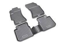 Element EXP.NLC.46.03.210 Rubber Floor Mats for Subaru Outback 2004-2009 Set of 4 Black