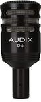 Audix D6 Professional Dynamic Instrument Microphone | XRL Stage Studio And Broadcast Cardioid Mic | Music Recording Studio Equipment Microphones Kick Drums, Large Toms And Bass Cabinets