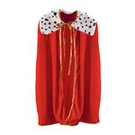 Child King/Queen Robe (red) Party Accessory (1 count) (1/Pkg)