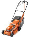 Flymo EasiMow 380R Electric Rotary Lawn Mower - 38 cm Cutting Width, 45 Litre Grass Box, Close Edge Cutting, Rear Roller, Central Height Adjust, Comfortable to Manoeuvre, Foldable Handles