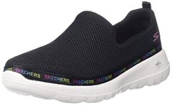 Skechers Women GO Walk Joy- Popular Black/Multi Walking Shoe - 2 UK (124096-BKMT)