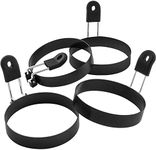 COTEY Large 3.5" Nonstick Egg Rings