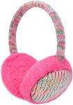 TSLBW Kids Earmuffs Winter Ear Muffs Earmuffs for Girls Plush Ear Cover Soft Velvet Ear Muff Winter Ear Warmers for Kids (Pink)