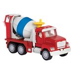 Driven by Battat – Toy Cement Truck for Kids – Construction Vehicle Toy – Lights & Sounds – Movable Parts – 3 Years + – Micro Cement Truck